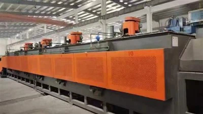 Folyamatos temperáló kemence